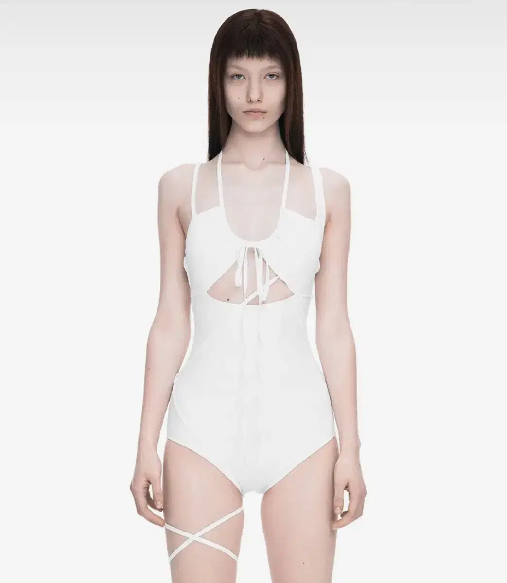 나체(NACHE) MULTIWAY STRAP SWIM SUIT WHITE | 브랜드 중고거래